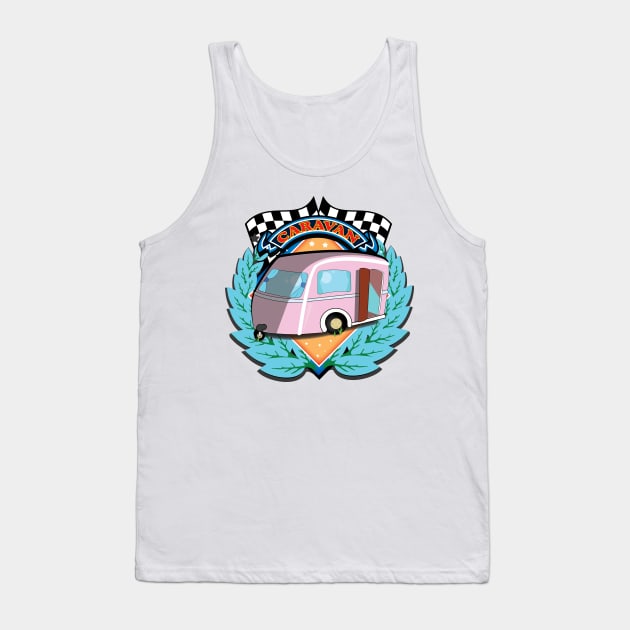 I Love Caravans Tank Top by nickemporium1